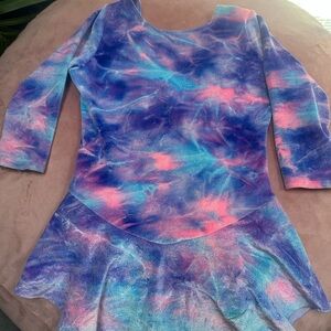 Vibrant Tie-Dye Skater Dress